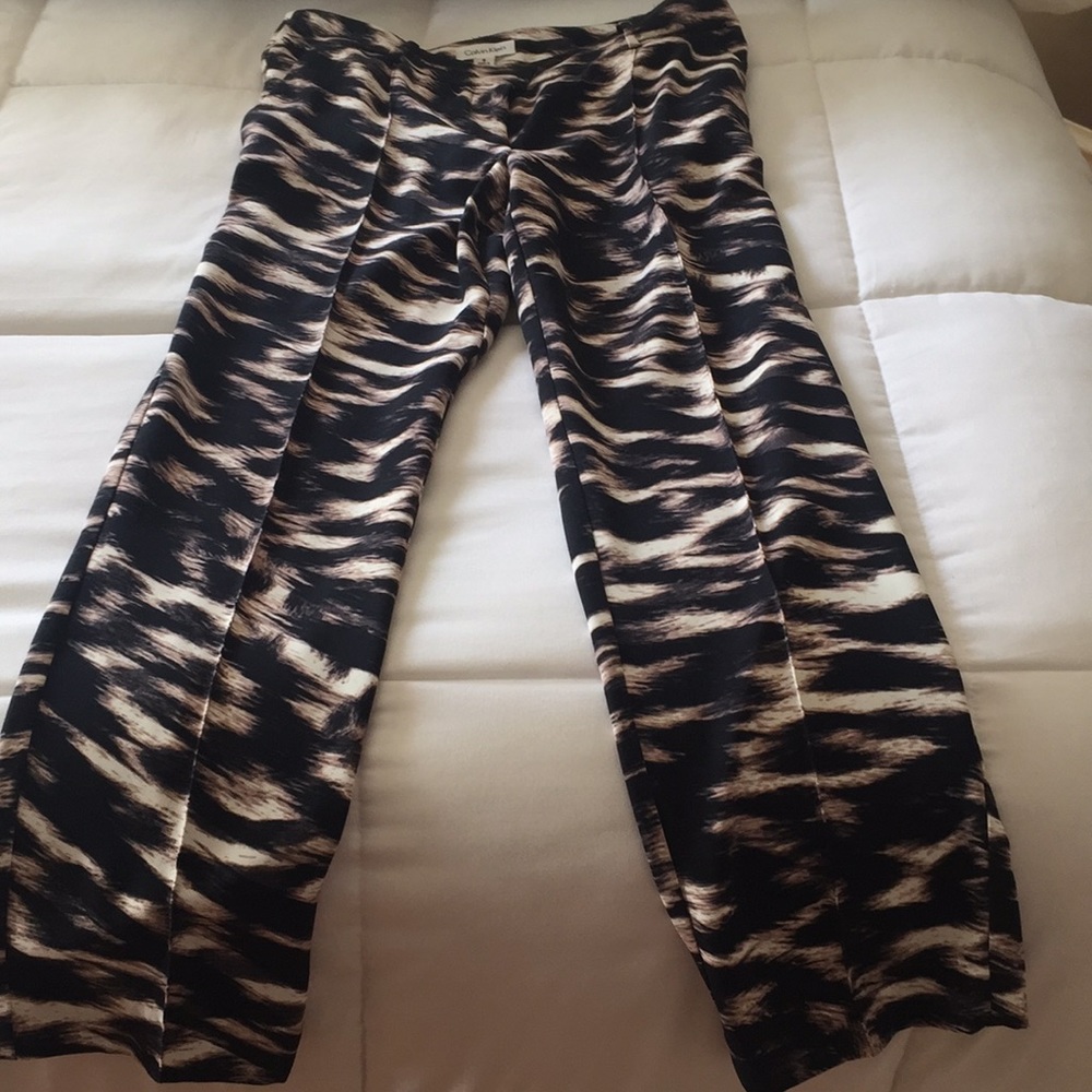 Calvin Klein Animal Print Pants